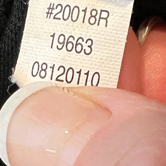 Spanx Jean Pants Leggings Black Ankle Pull On Medium - Picture 12 of 13